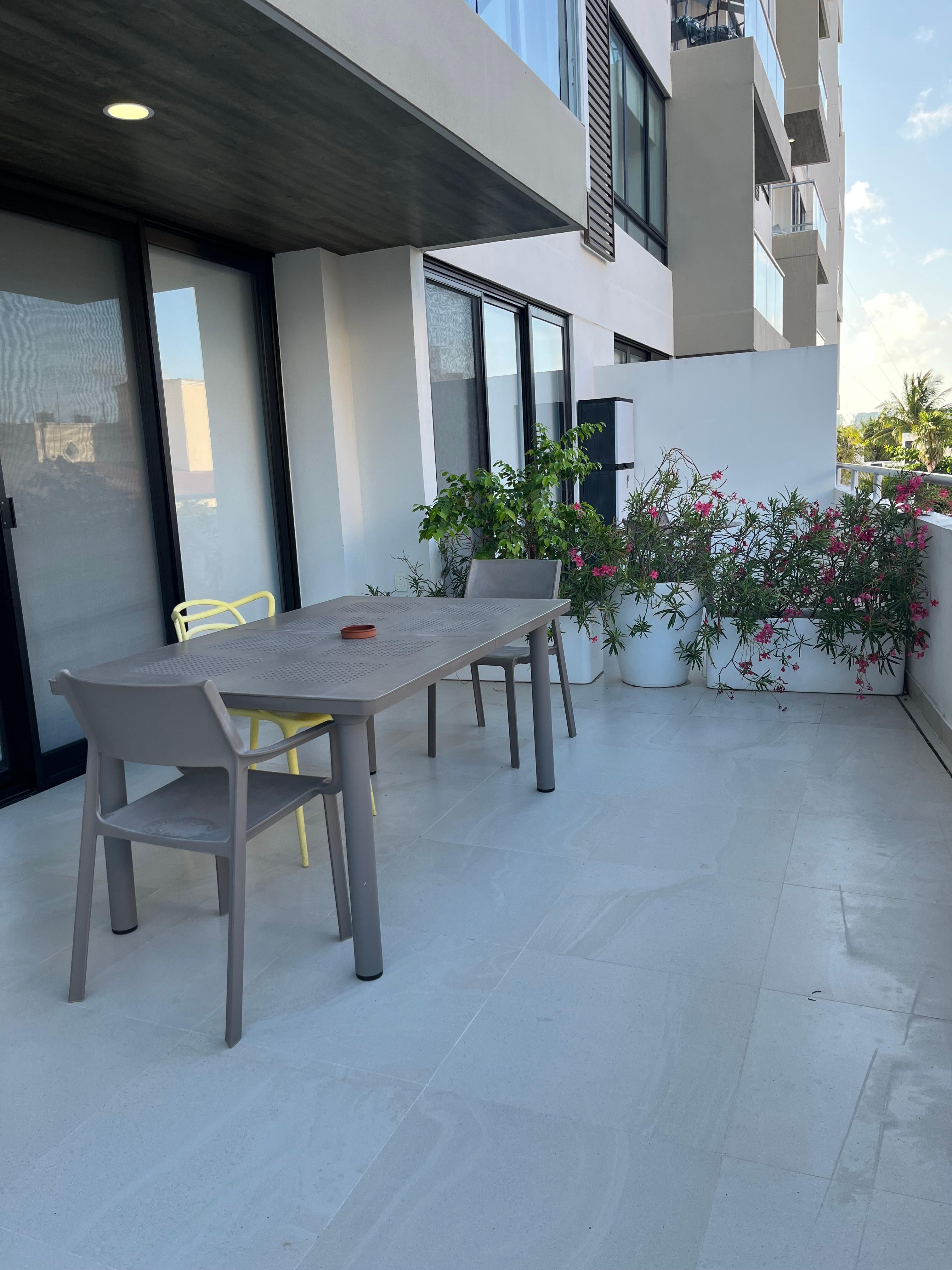 Balcony for your morning café.