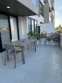 Balcony for your morning café.