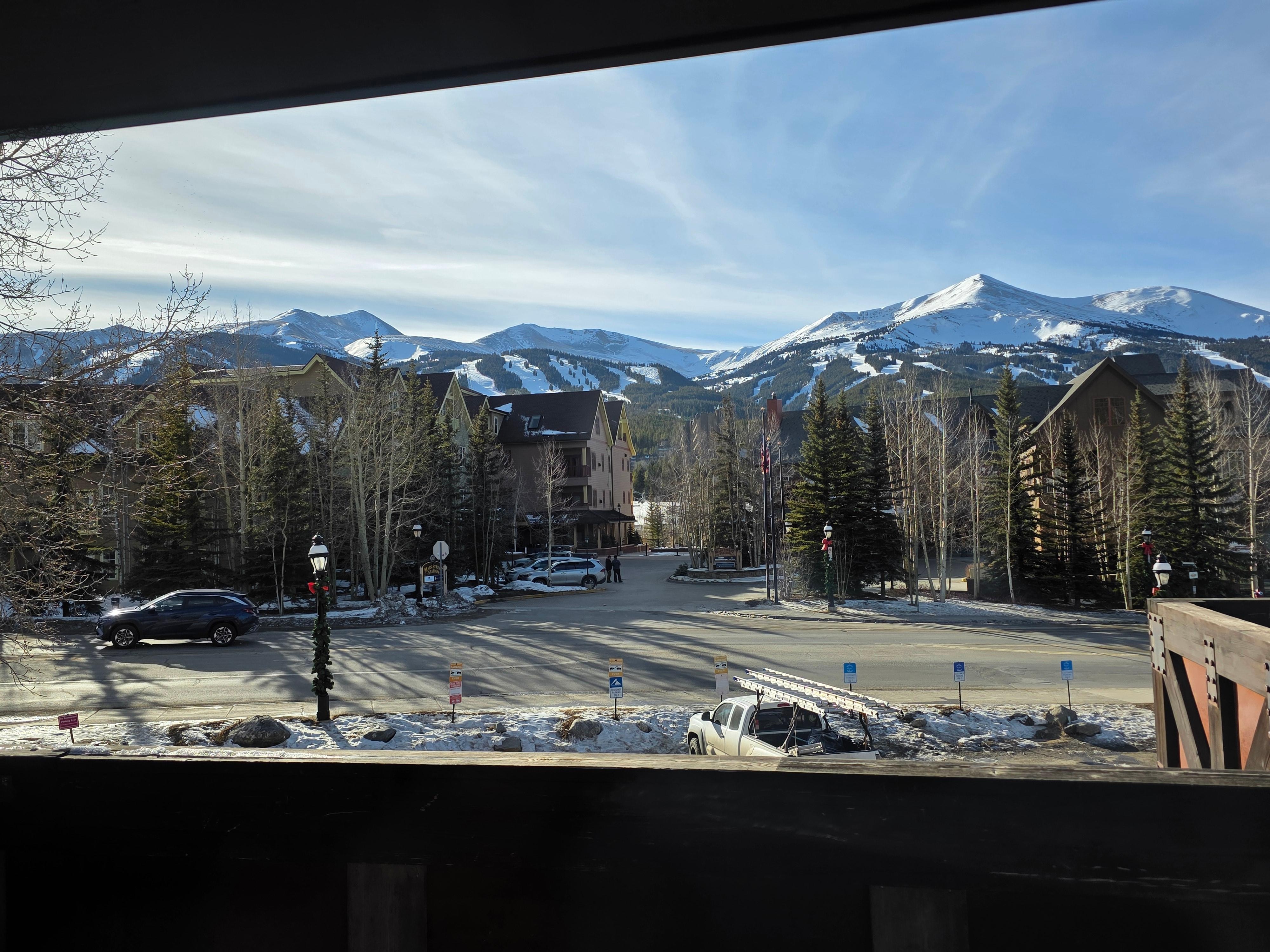 View from the front porch. 