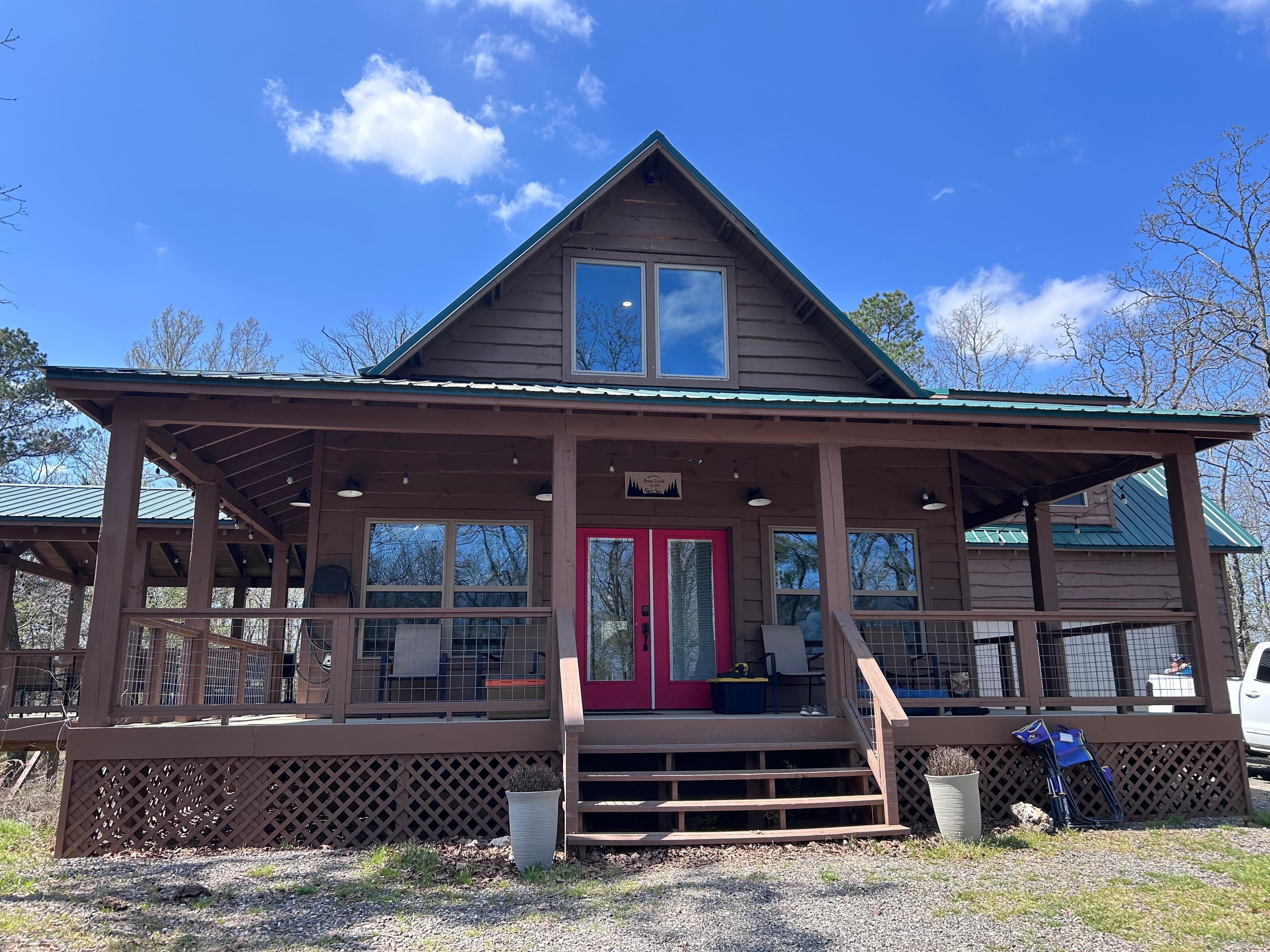 View of Bear Creek Cabin