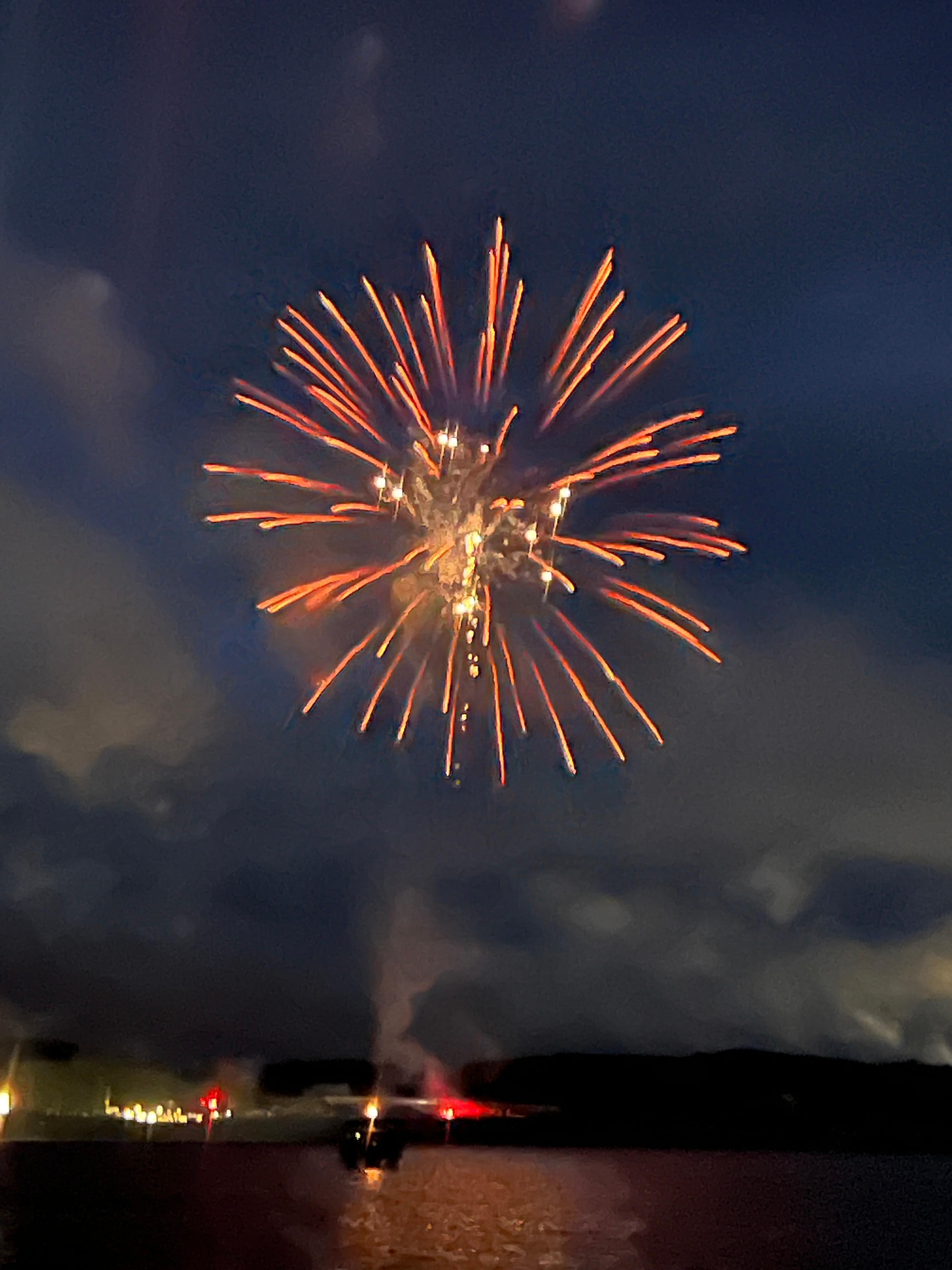 Fireworks at Lakefest