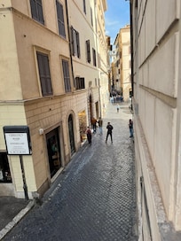 Street view out the windows