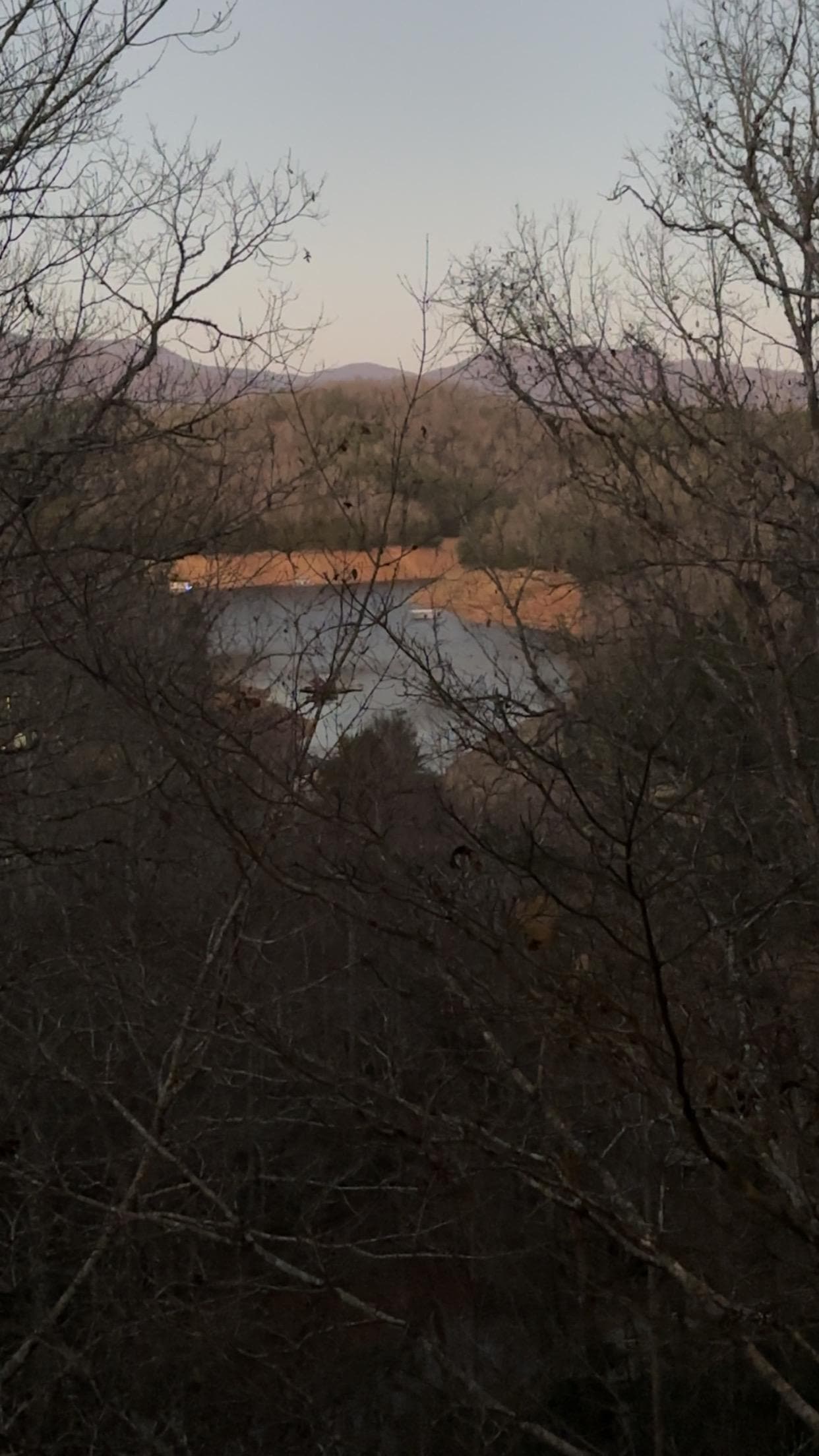 Beautiful view of the lake