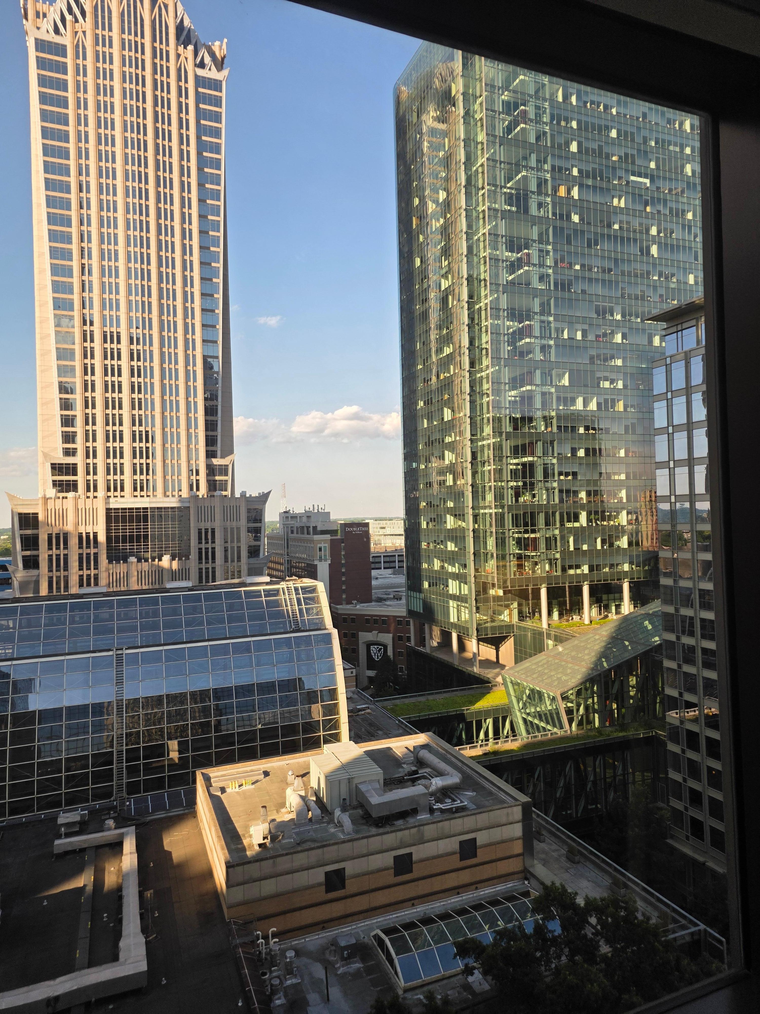 My view from the 12th floor really cool!