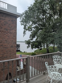View from the upper porch.
