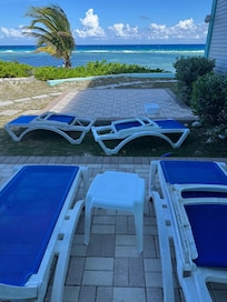 View from the chairs outside the unit.