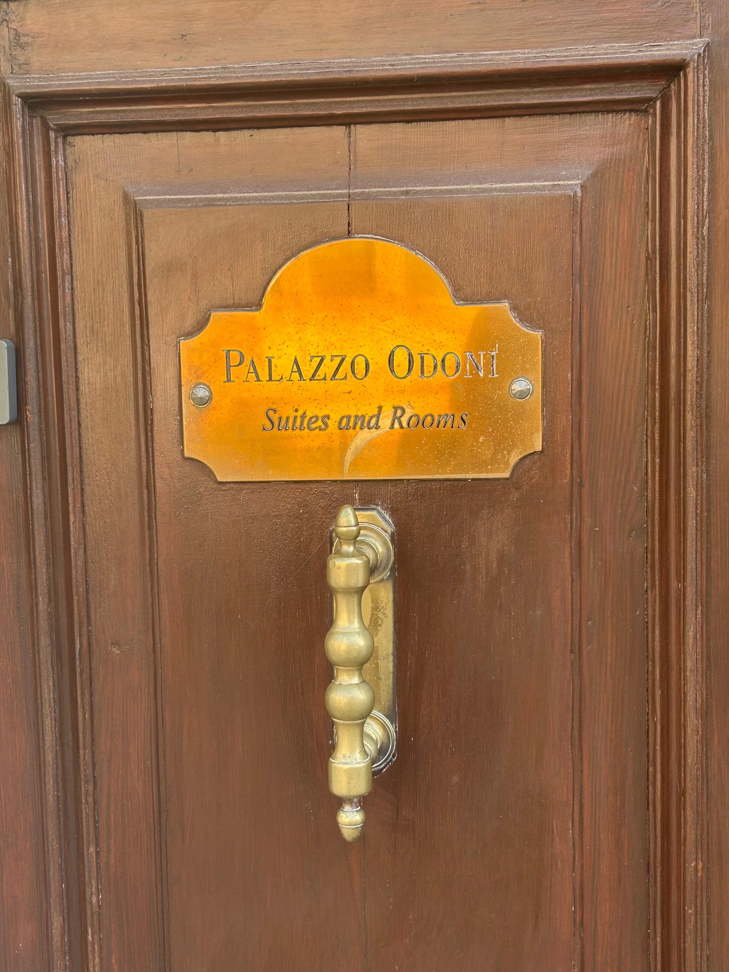 Front door to get into Bed & Breakfast 