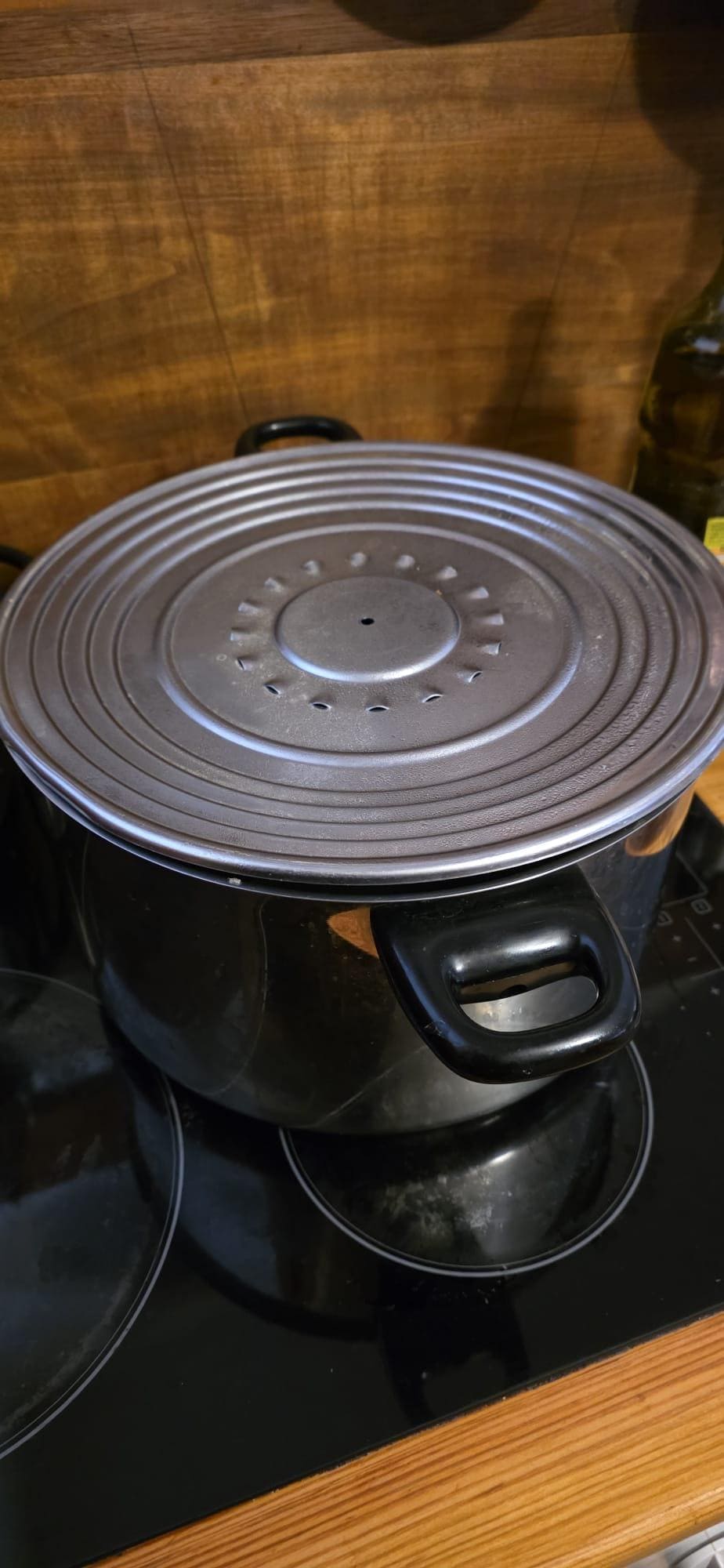 Couvercle à se bruler les mains