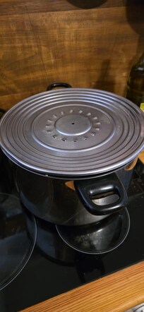 Couvercle à se bruler les mains