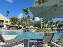 Pool at the bar and beach