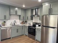 Beautiful kitchen with table