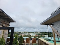Can't get enough of the rooftop view.