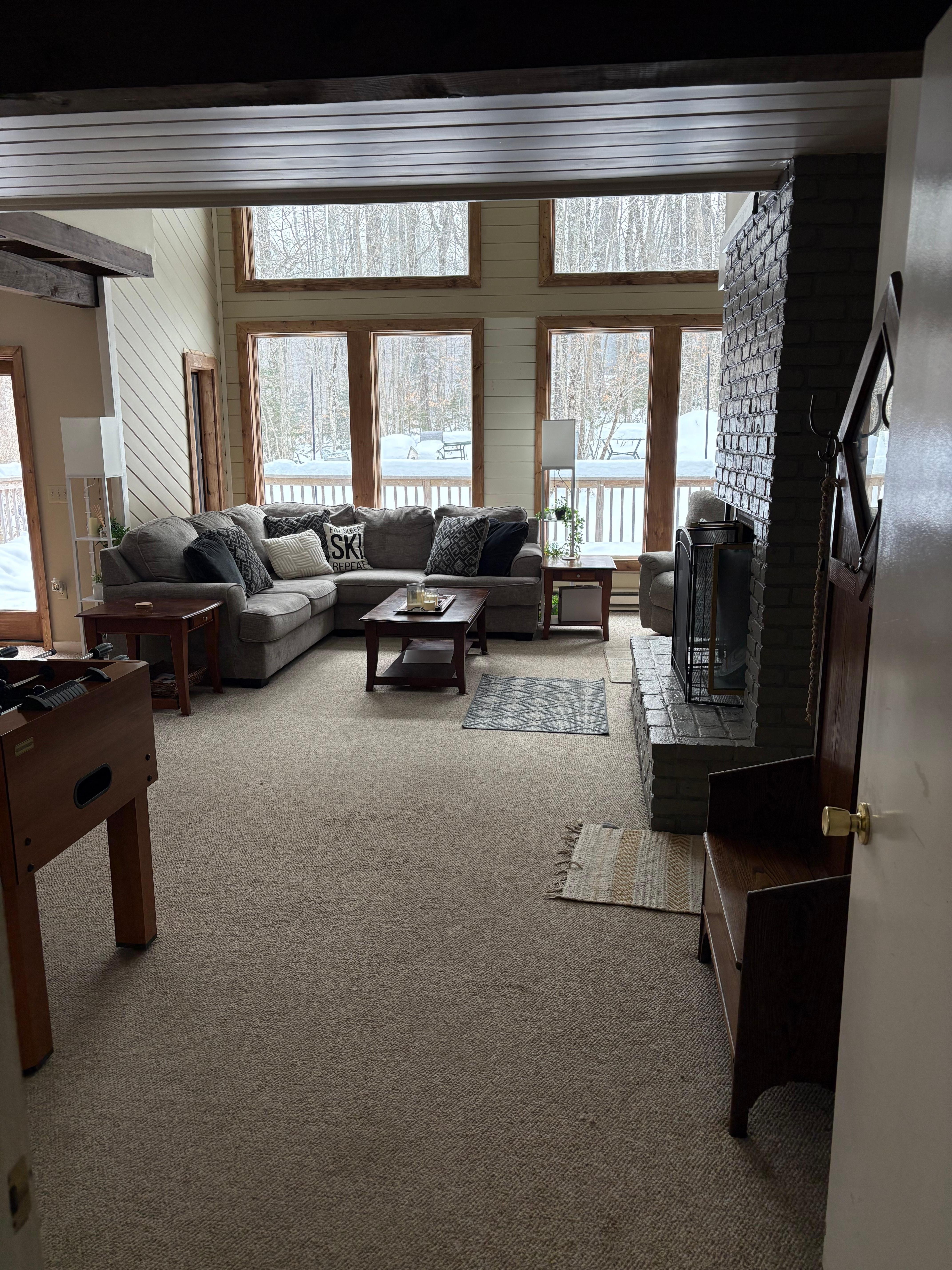 View to the back woods 