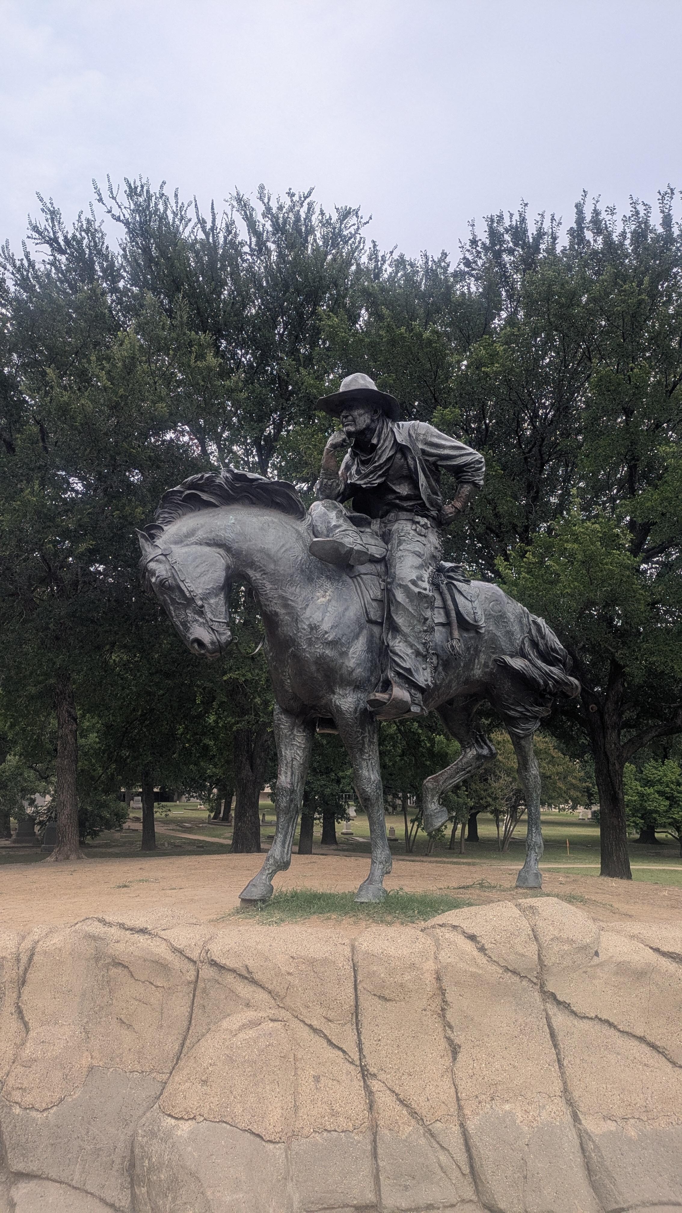 Wonderful sculptures depicting some of the Texas culture