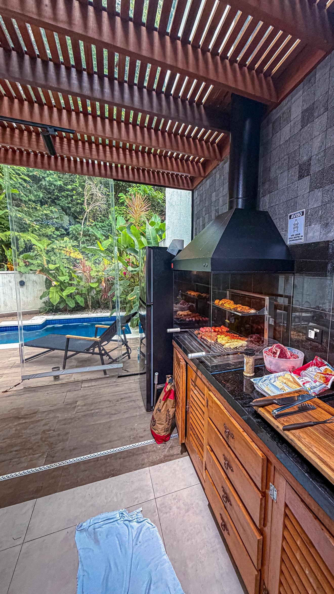 Área da Churrasqueira.
