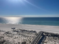 We so enjoyed walking the beach many times each day!