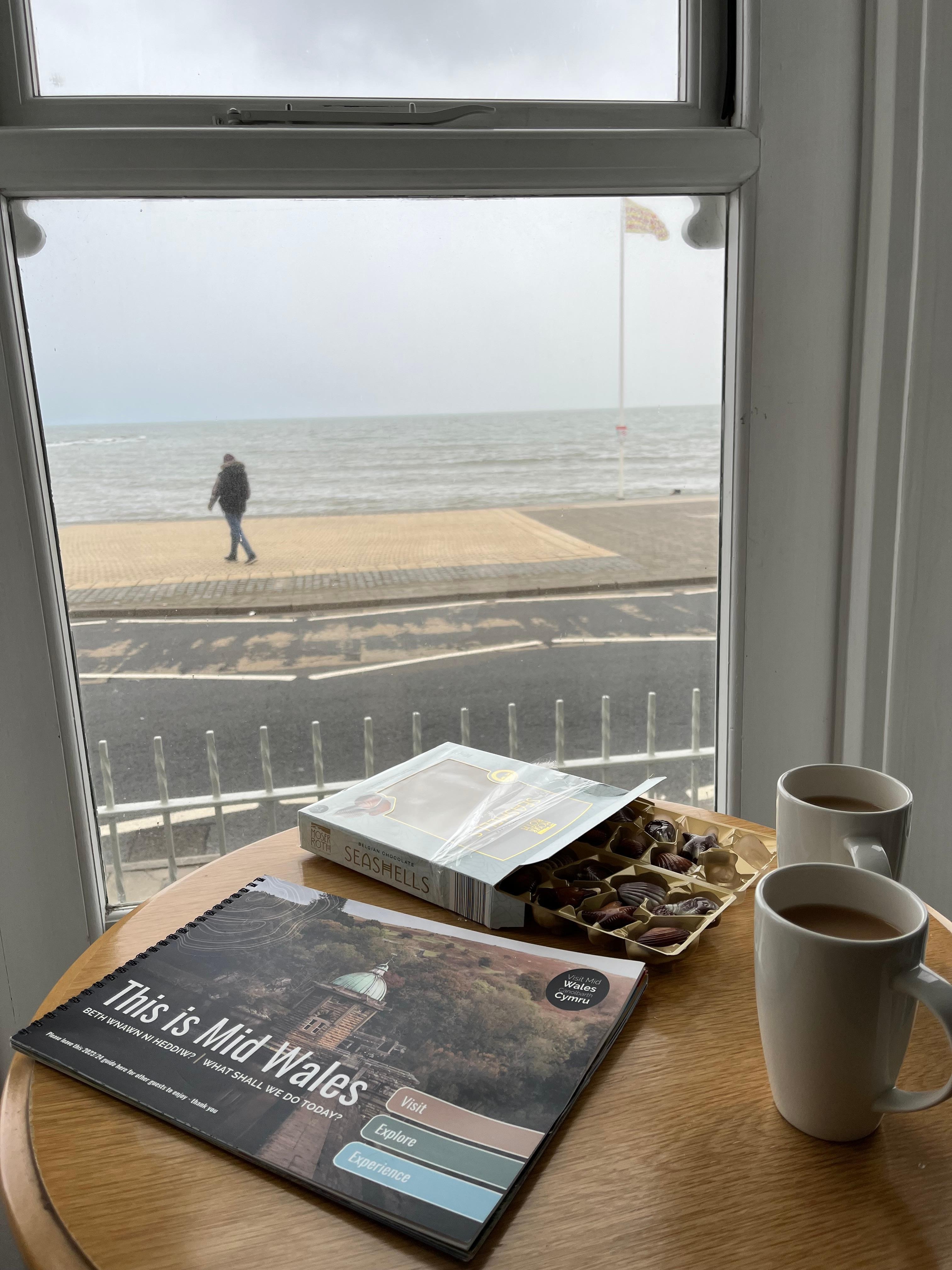 We bought these chocolates from home, perfect name to go with our cuppa. 