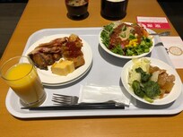 朝食バイキング