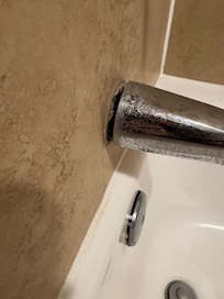 Dirty tub and no hot water