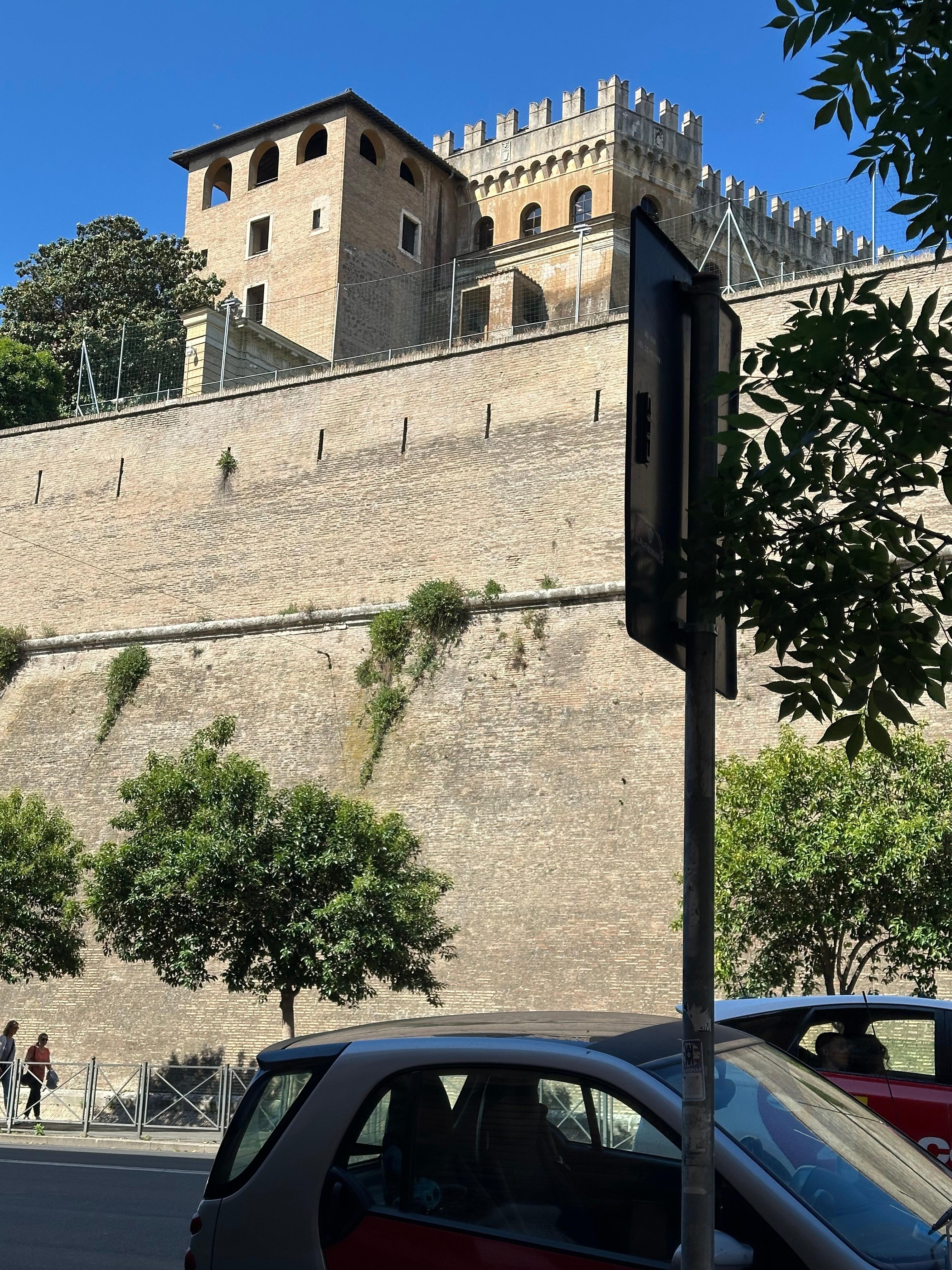 Wall around the Vatican