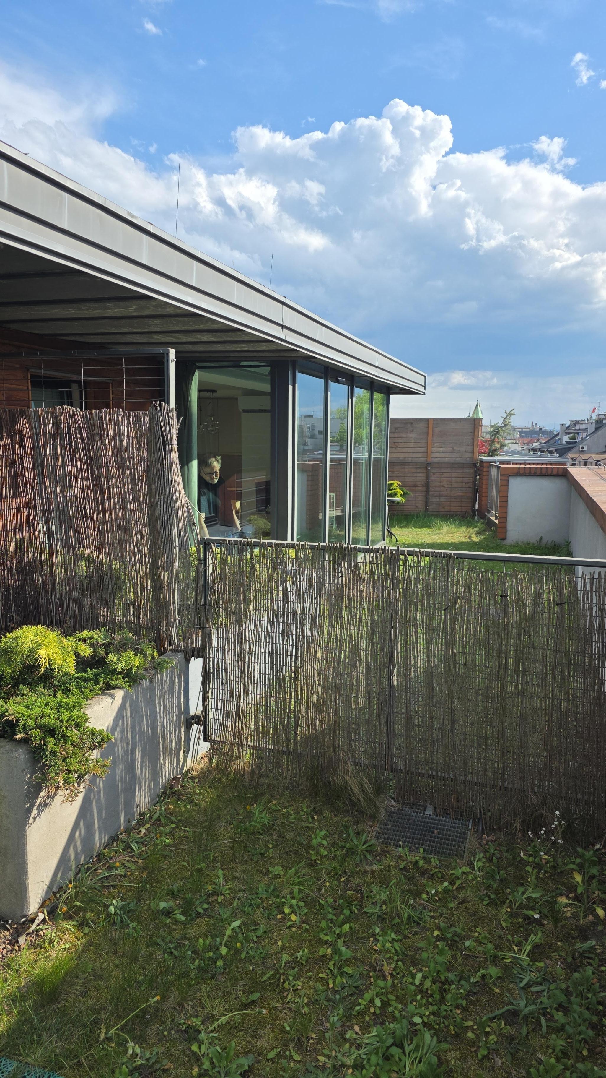 Blick vom Balkon 