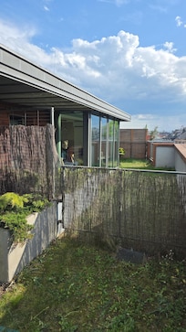 Blick vom Balkon