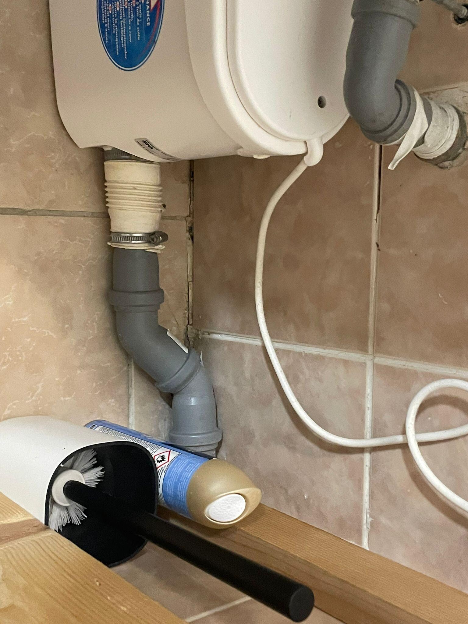 Tile falling off the side