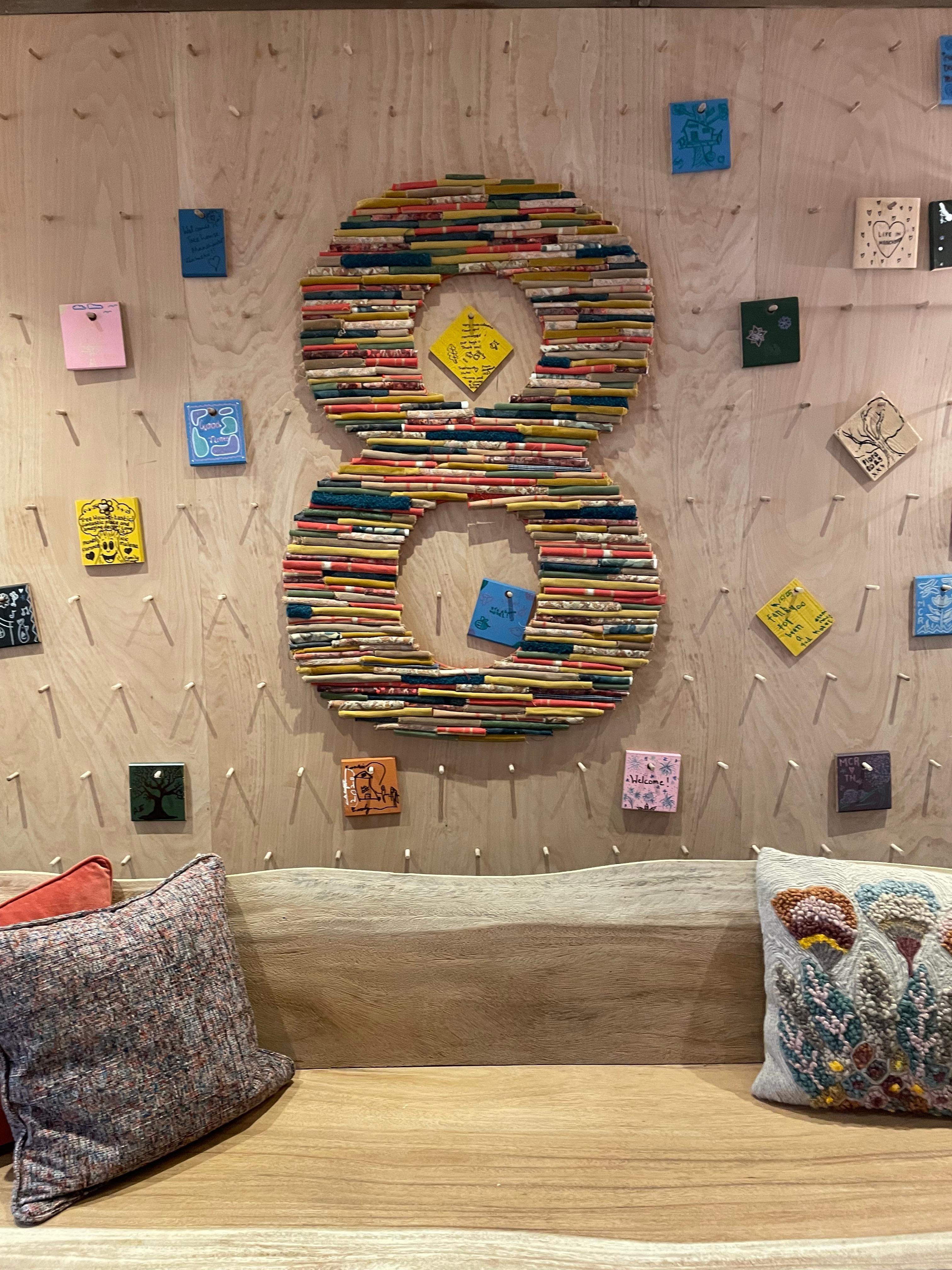 Nice big “8” to let us know we were on the right floor. 