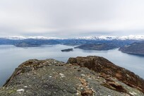 View from the hike up Samlen