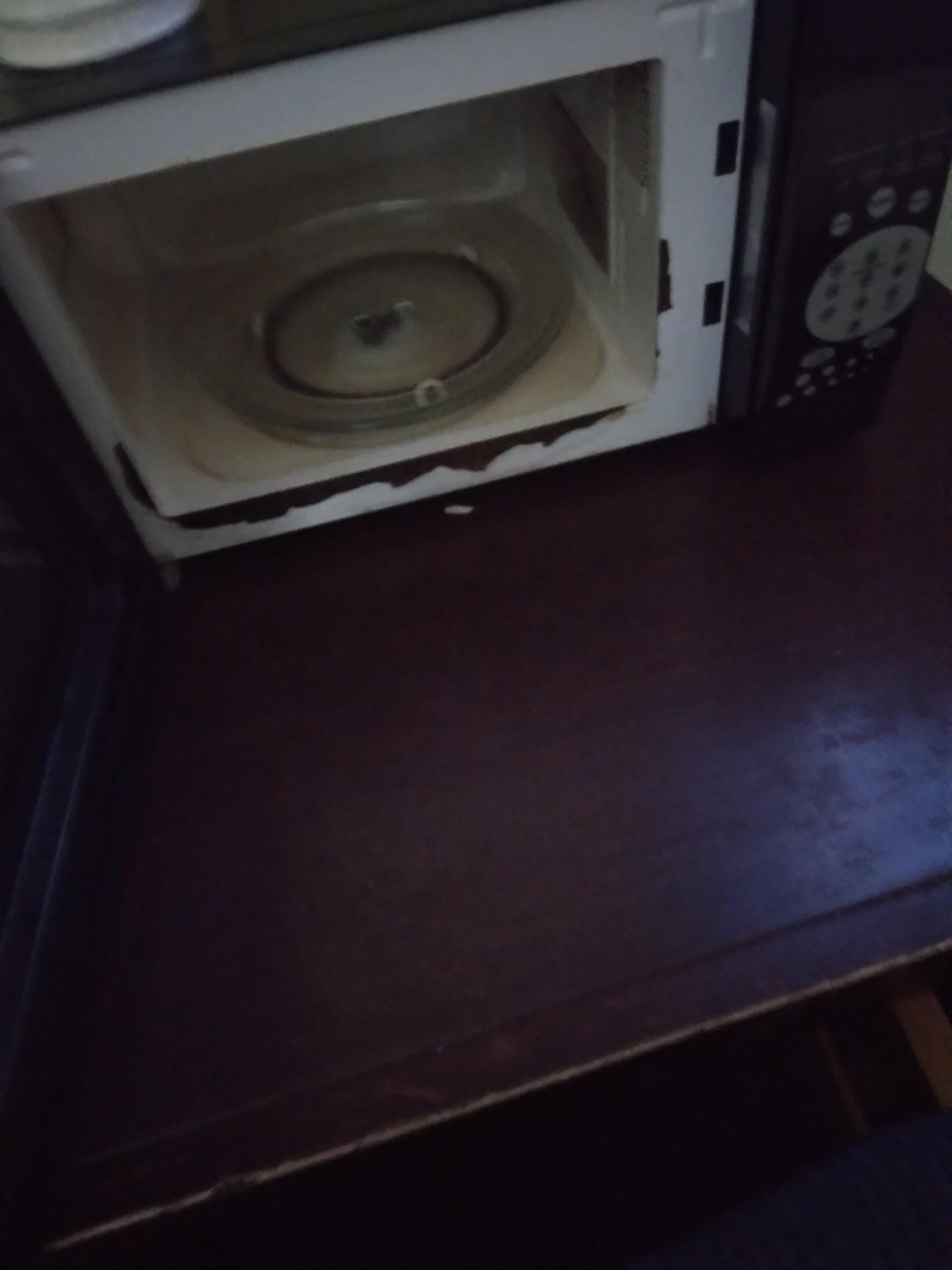 The coating was chipping, peeling away. I would not use, health hazard.? Bacteria?