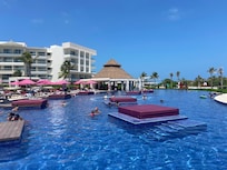 Main pool family side/ music playing and swim up bar