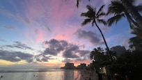 Sunset at the beach