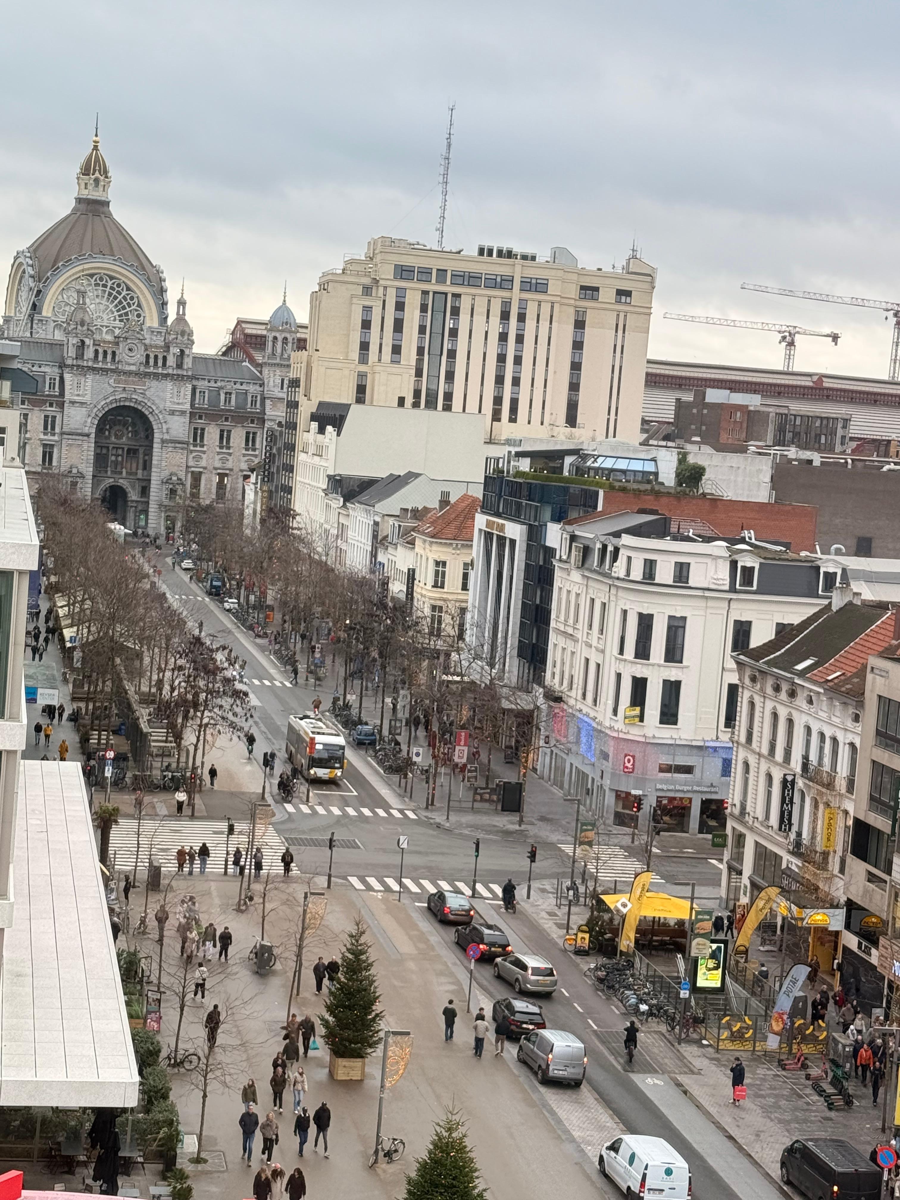 View from bedroom window 