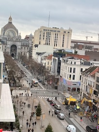 View from bedroom window