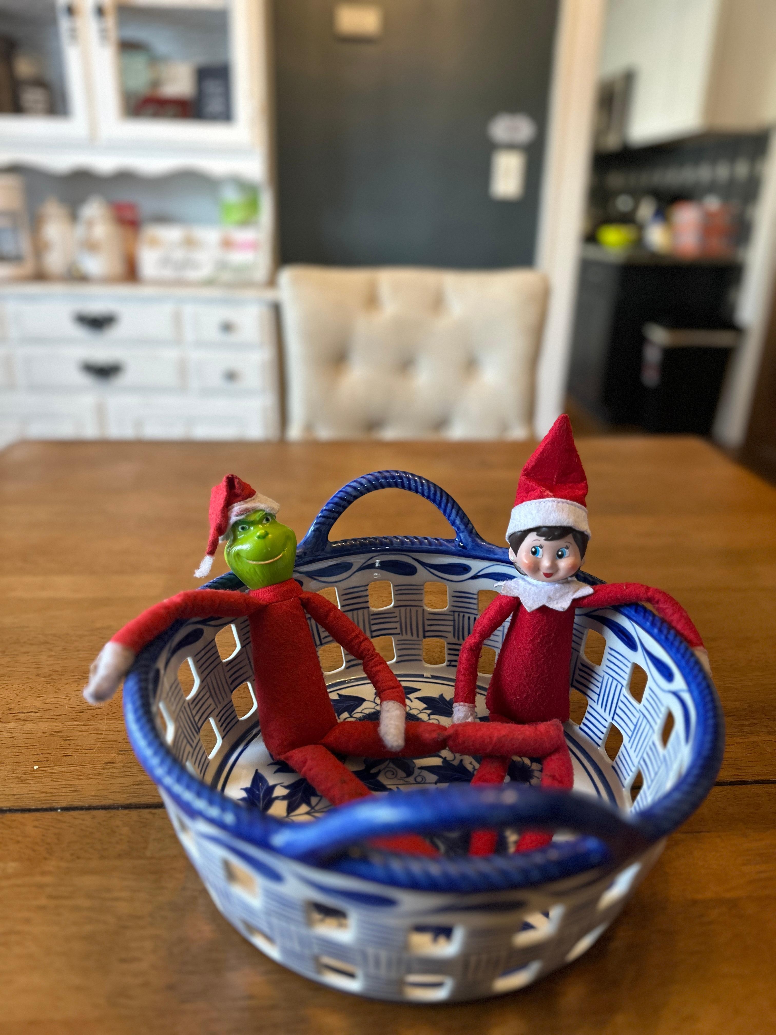 (I hope the host doesn’t mind our family’s elves crashed with us a couple nights before heading back to the North Pole!)