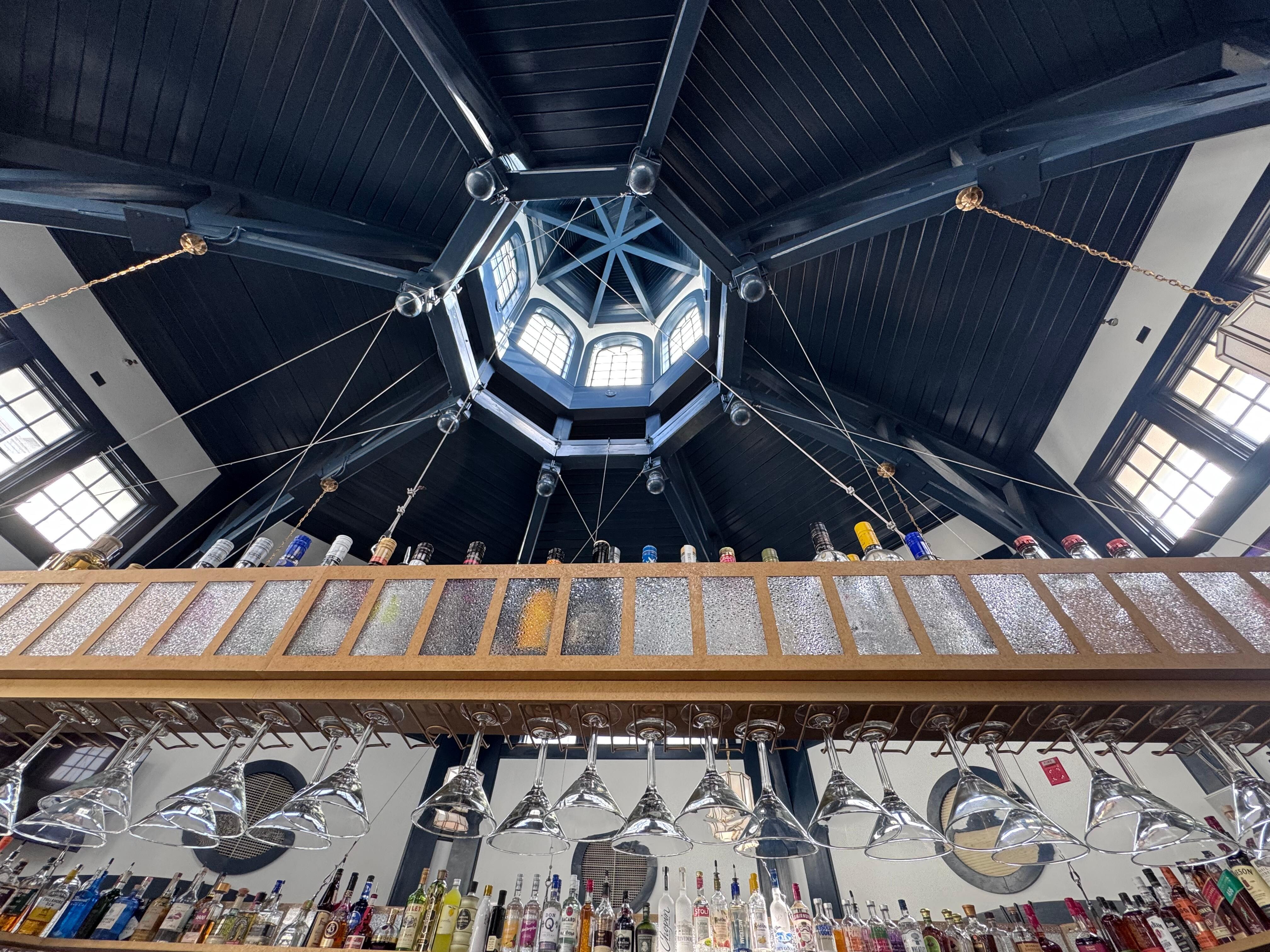 Ceiling in Tripletts Bar