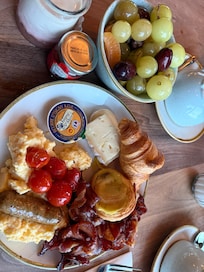 A selection from the breakfast buffet