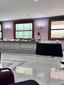 Serviço do café da manhã