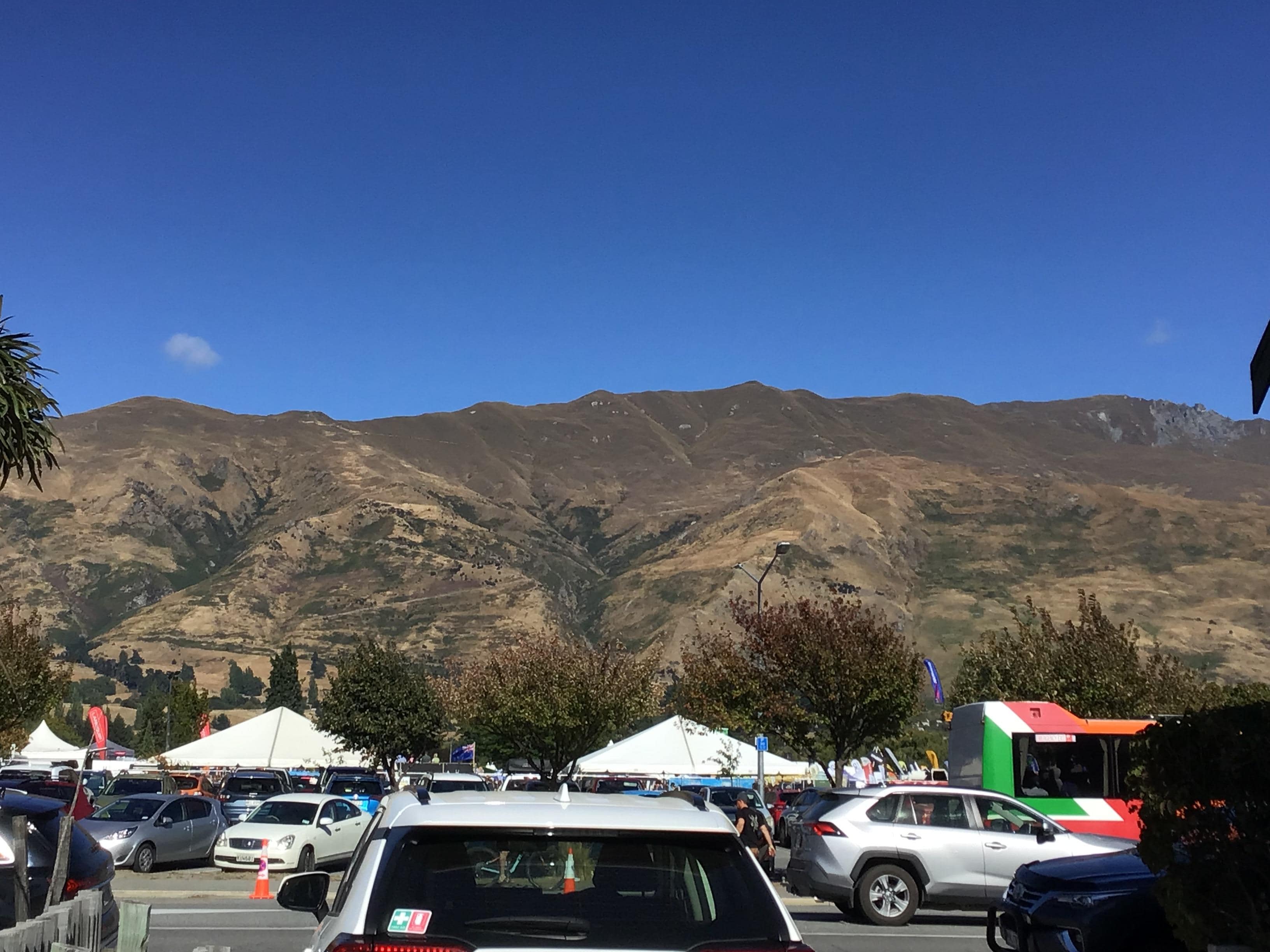 A view of the mountains 