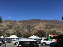 A view of the mountains