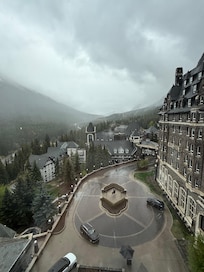 View from my hotel suite