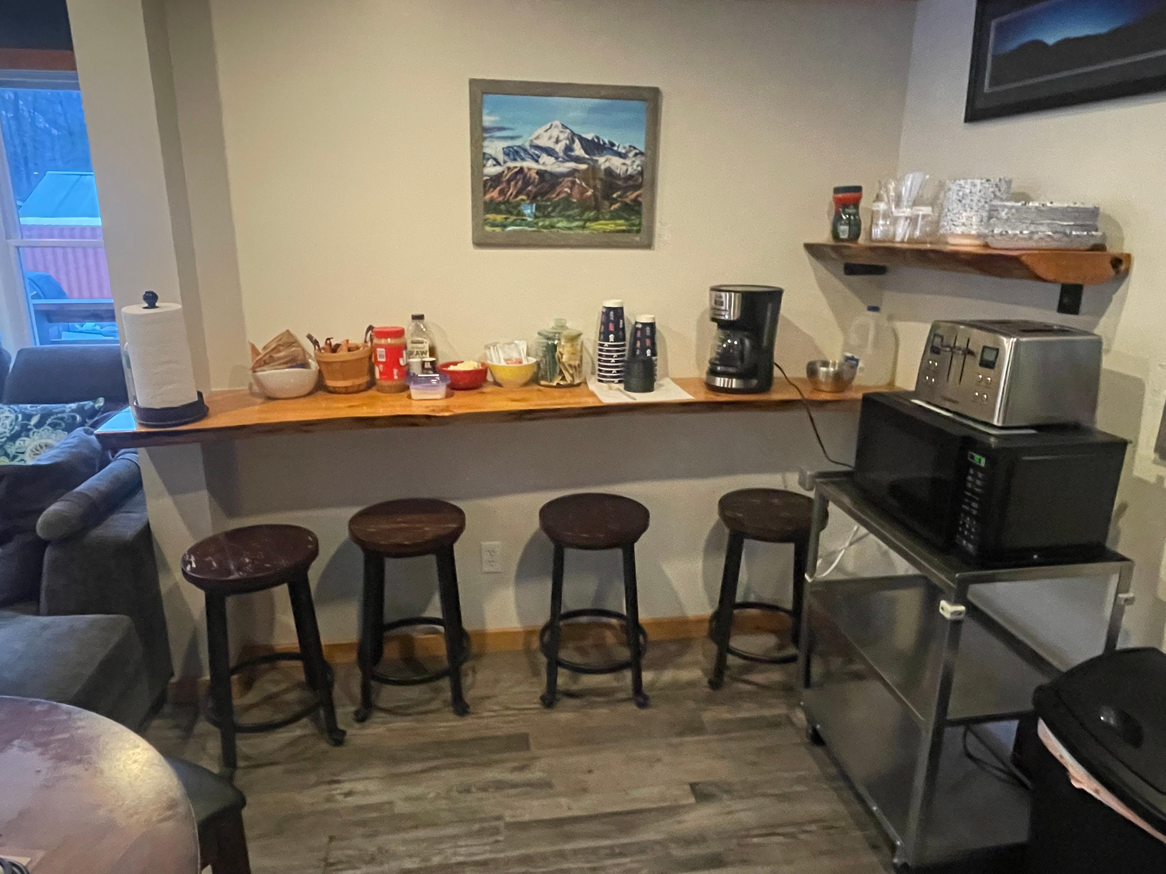 snacks available all day/night