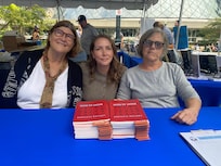 Book signing at Word on the Street Bookfest. David Pecault Square.