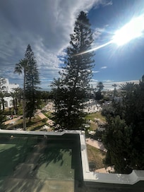 View from the balcony