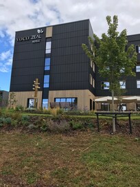 Front of hotel