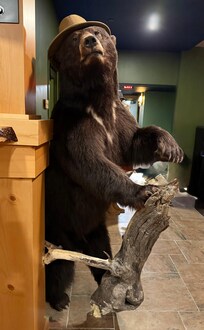 Our welcome in the lobby