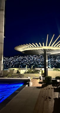La piscina muy agradable