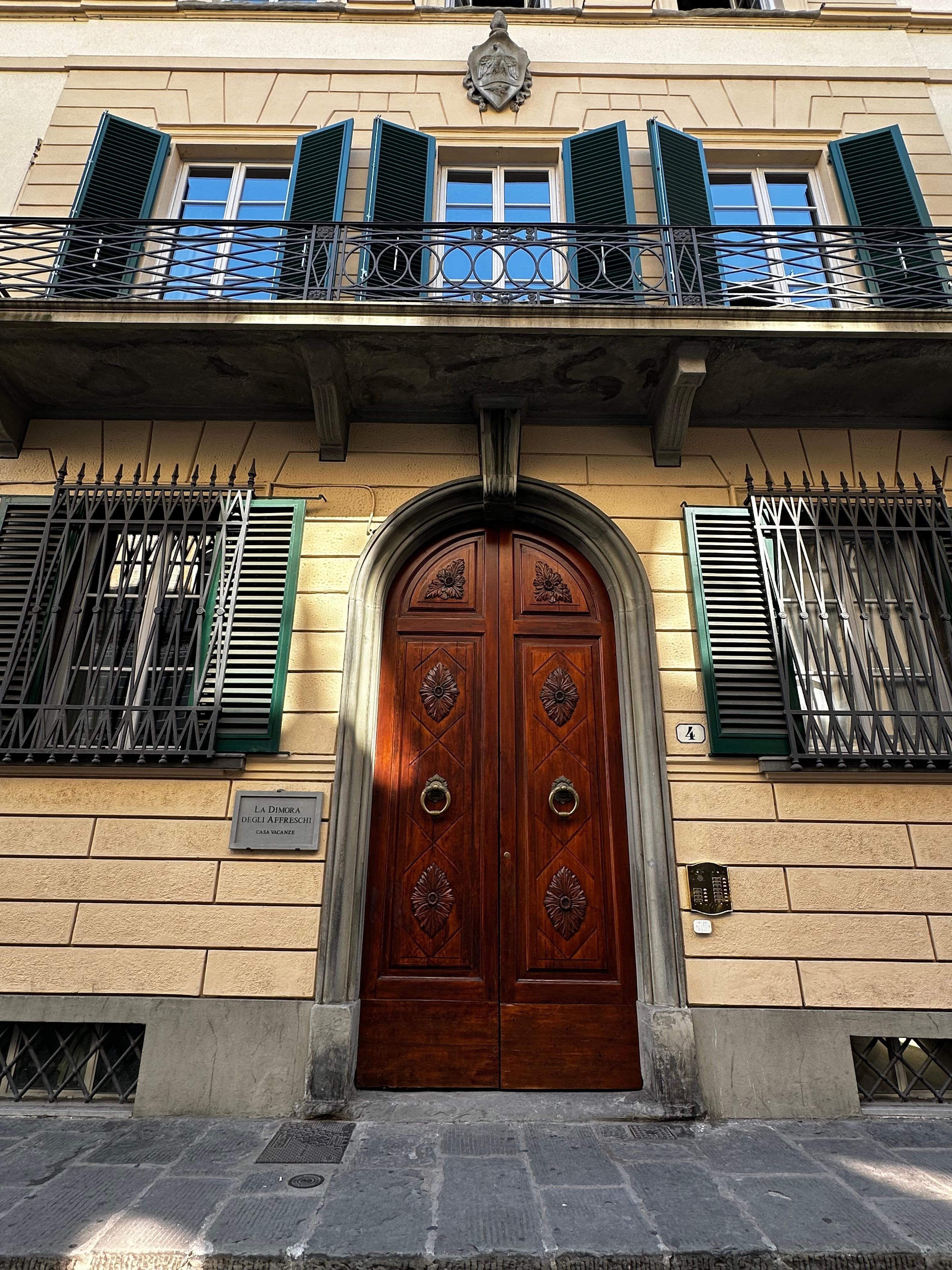 The entrance of the apartment.