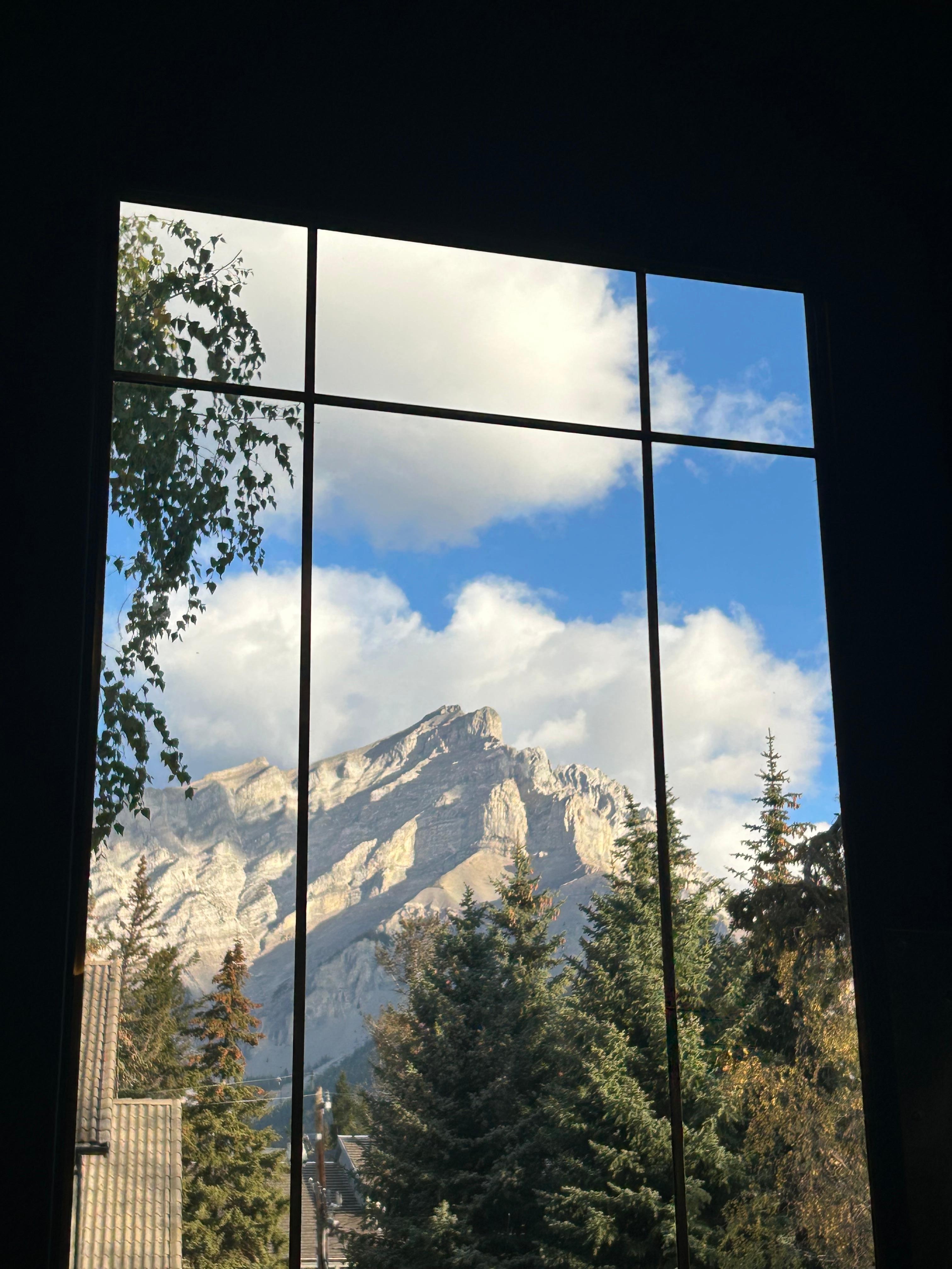 View from restaurant 