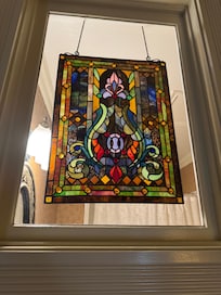 Stained glass in my room